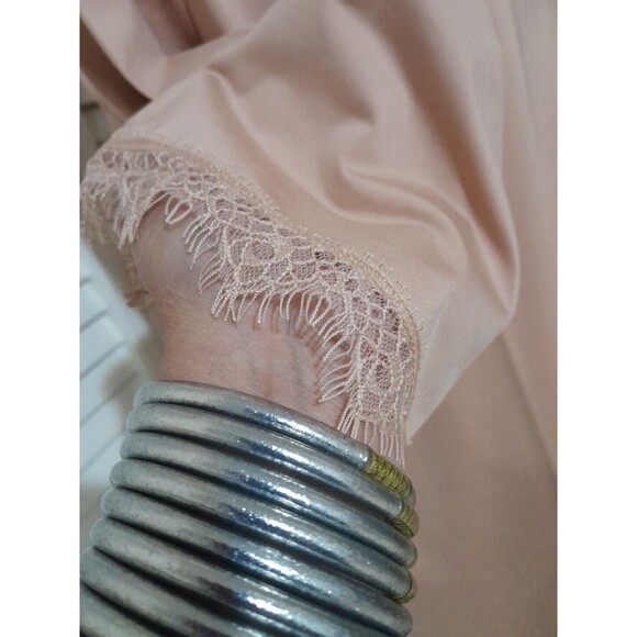 NEW CreationL Womens Blouse Top Color Nude Size 16 - Picture 4 of 11